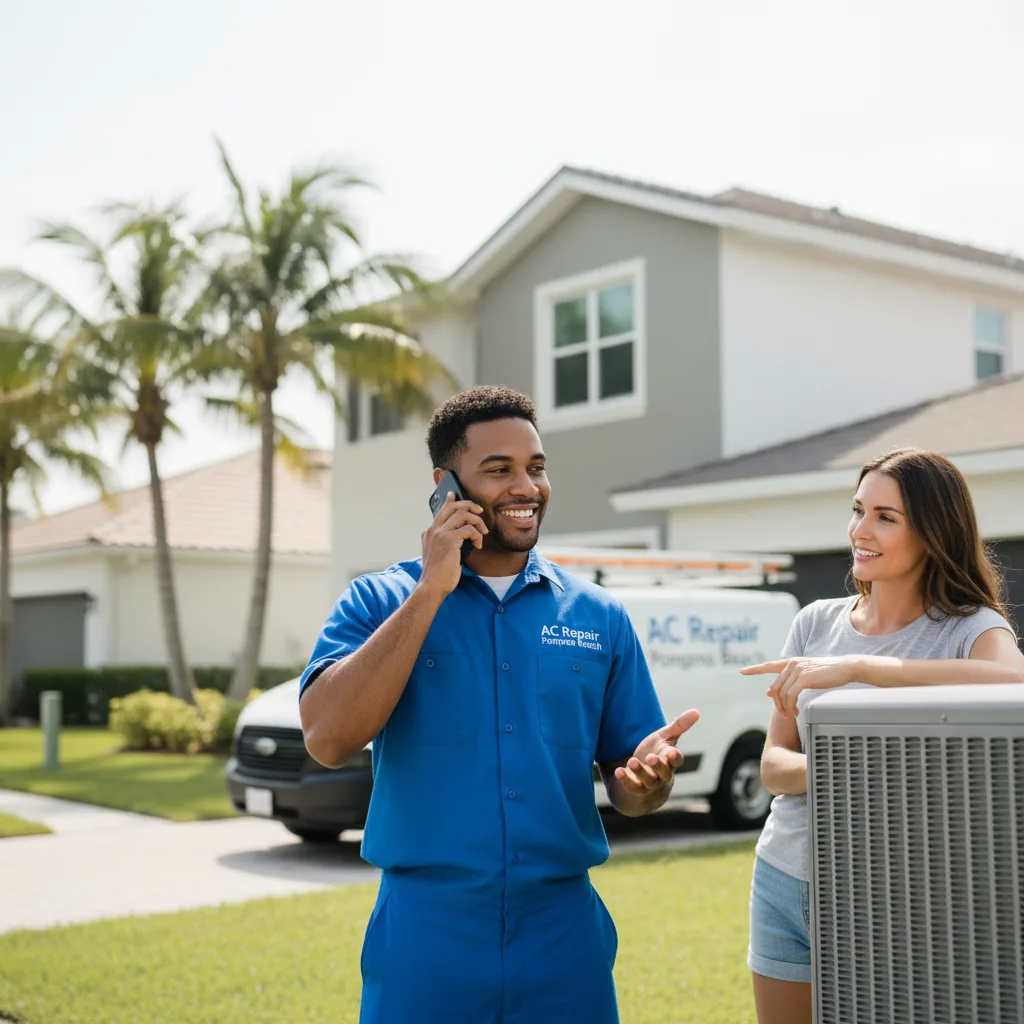 AC Repair Pompano Beach customer support in Coweta